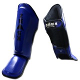SHARK - Scheen-wreef beschermer Kevlar (blauw)
